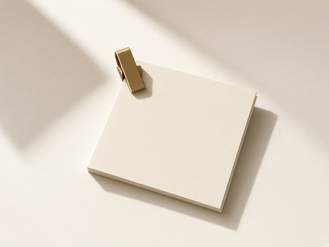 A violet notebook with a mint bookmark